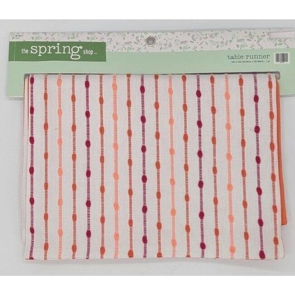 Pink, Red, & Orange Table Runner - Picture 2 of 4